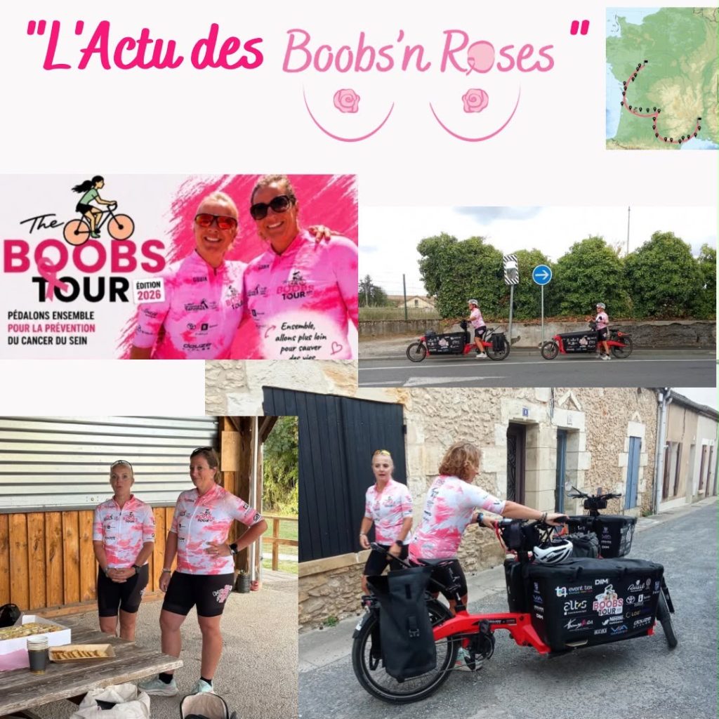 les filles du Boobs Tour sur leur étape en Bergeracois